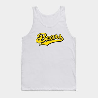 Junior Baseball Team Font Tank Top